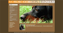 Desktop Screenshot of nordic-gordon-hunters.de